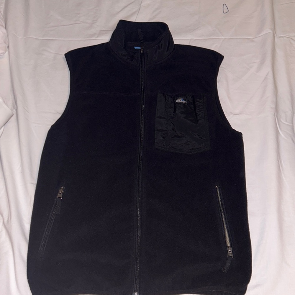 Coast size small men’s vest; good condition, and soft
